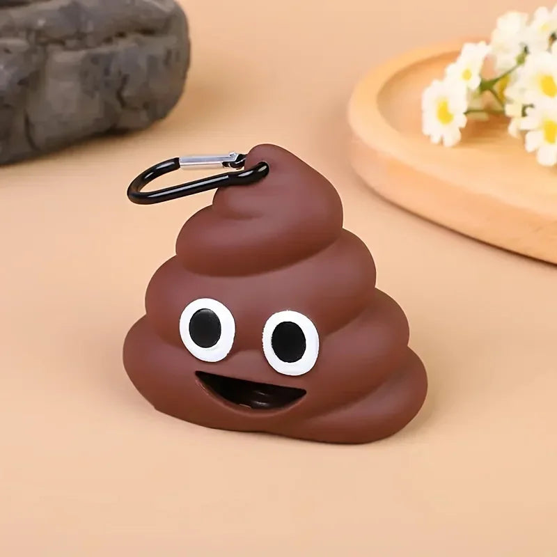 1Pc Creative Pet Product Dog Toilet Bag Dispenser Garbage Bags, Portable Garbage Shell Holder for Animal Manure Cleaning