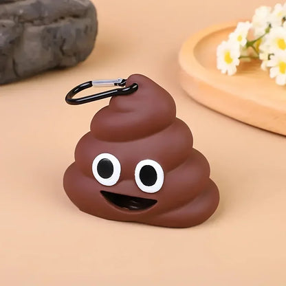 1Pc Creative Pet Product Dog Toilet Bag Dispenser Garbage Bags, Portable Garbage Shell Holder for Animal Manure Cleaning