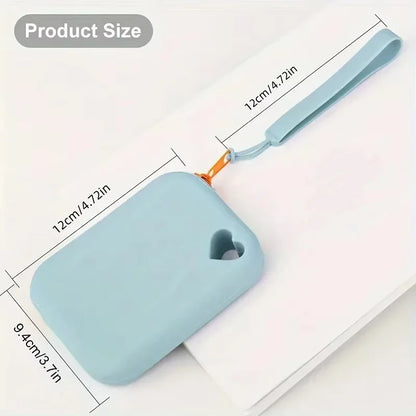 Silicone Pet Food Pouch Outdoor Dog Walking Bag Training Dog Treat Pouch Portable Waterproof Food - Grade Pet Food Storage Bag