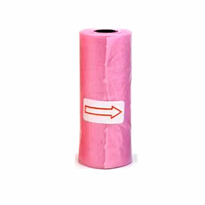 1200Pcs Random Color Cartoon Paw Graphic Dog Poop Bags Pet Poop Bags Leak-Proof Dog Waste Bags for Pet Supplies