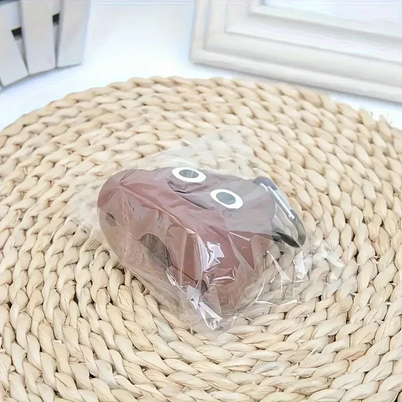 1Pc Creative Pet Product Dog Toilet Bag Dispenser Garbage Bags, Portable Garbage Shell Holder for Animal Manure Cleaning