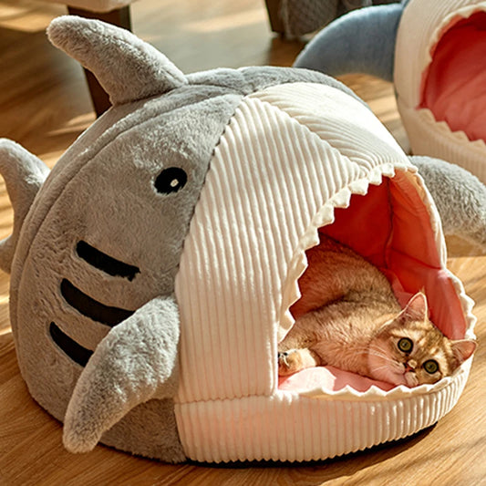 Winter Warm Cat Bed for Portable Pet Beds Sweet Kittens Basket Cushion Cat Pillow Mat Tent Puppy Nest Cave Cats House Goods